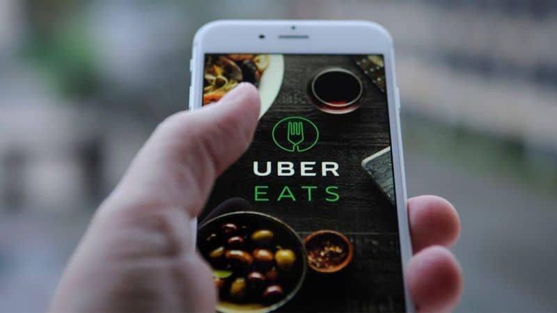 uber eats mobile app home