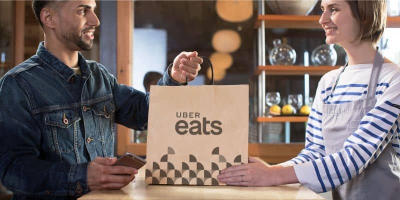 sacs de personnes uber mange