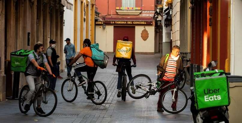 uber mange les livreurs