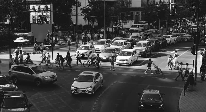 les habitants de la ville