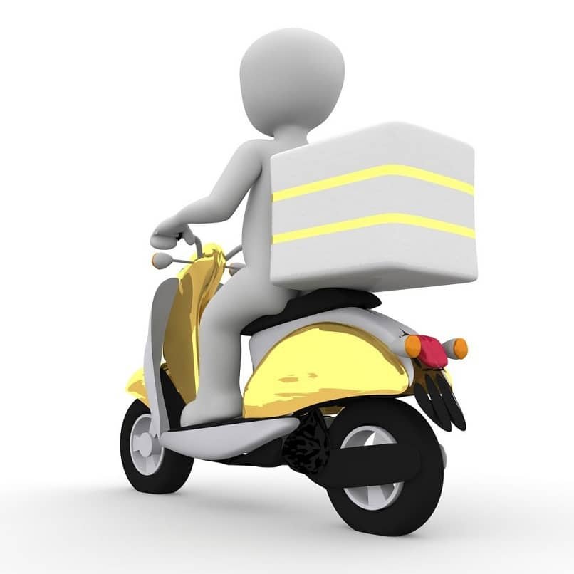 didi, livreur de nourriture à moto