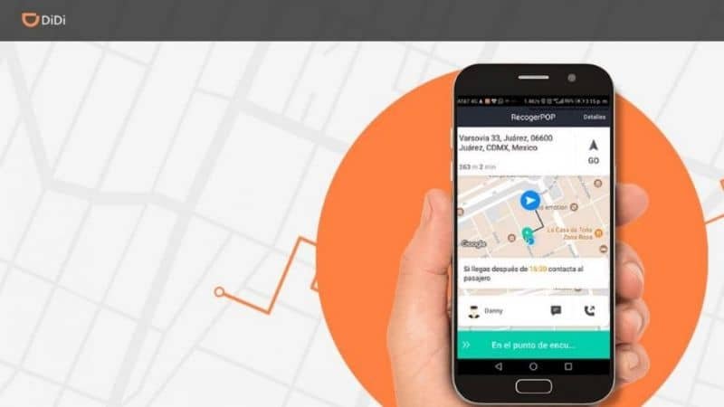 application de localisation mobile didi 