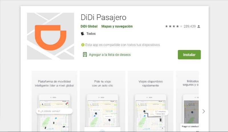 Procédure pour consulter mon évaluation d'utilisateur dans DIDI