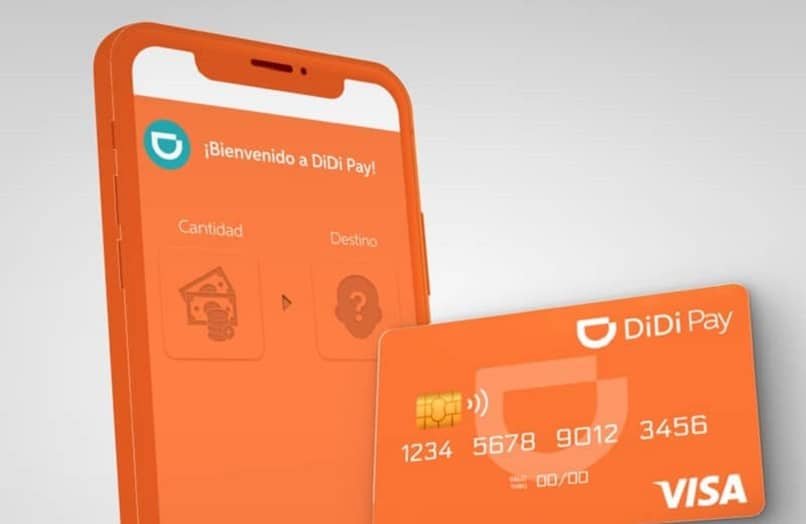 carte téléphonique avec application didi pay